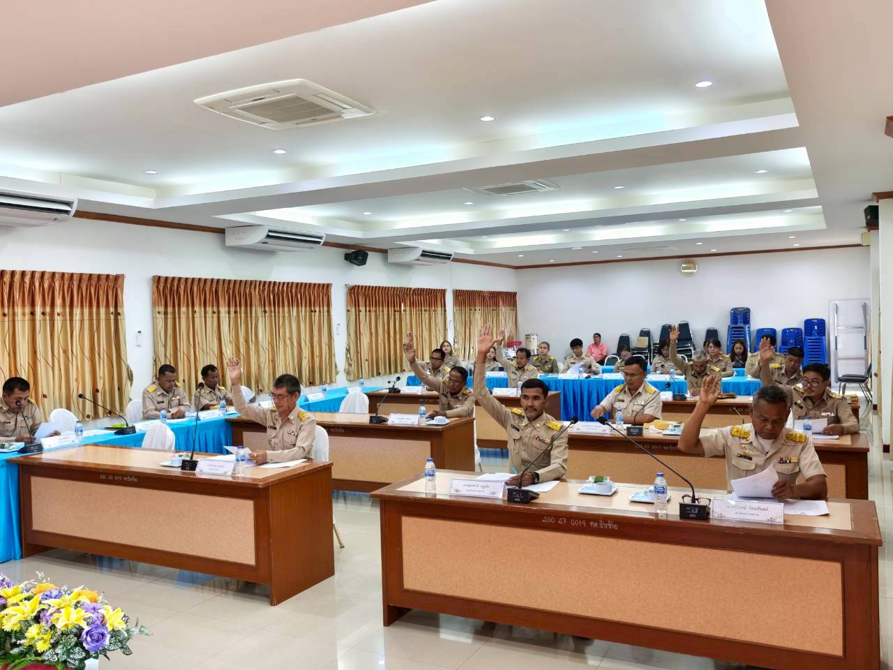 วันที่ 28 สิงหาคม 2568  การประชุมสภาเทศบาลตำบลช้างซ้าย สมัยสามัญ สมัยที่ 3 ครั้งที่ 2 ประจำปี 2568 ณ ห้องประชุมขุนกุญชร เทศบาลตำบลช้างซ้าย