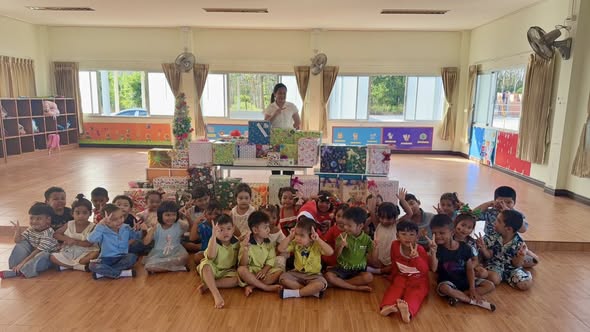 ศูนย์พัฒนาเด็กเล็กบ้านไสขุนอินทร์ จัดกิจกรรมส่งท้ายปีเก่าต้อนรับปีใหม่